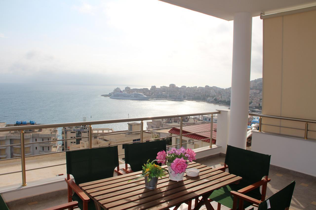 Nefeli Apartments Sarande Bagian luar foto