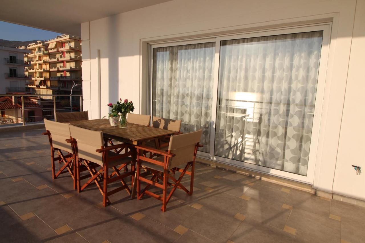 Nefeli Apartments Sarande Bagian luar foto